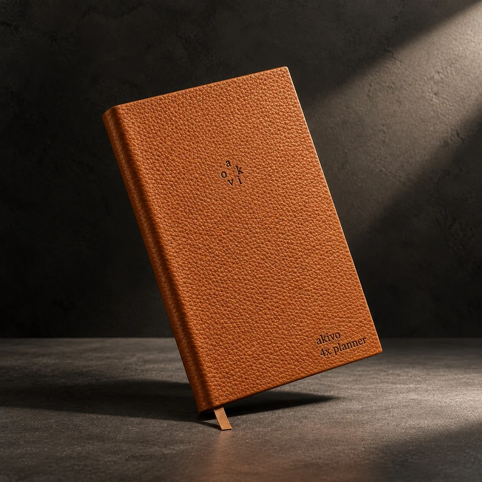 AKIVO 4X Planner — Camel Brown